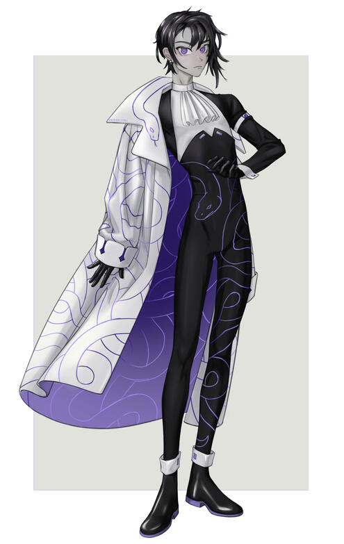 rendered full body