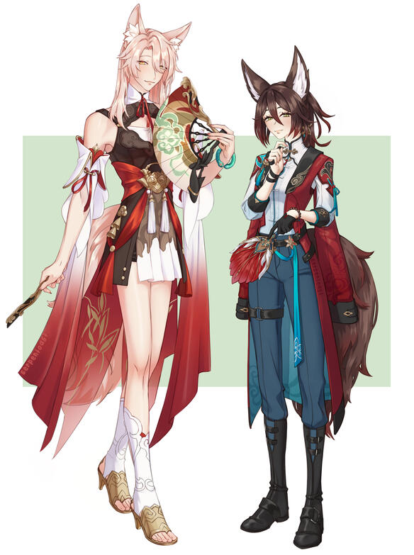 rendered full body