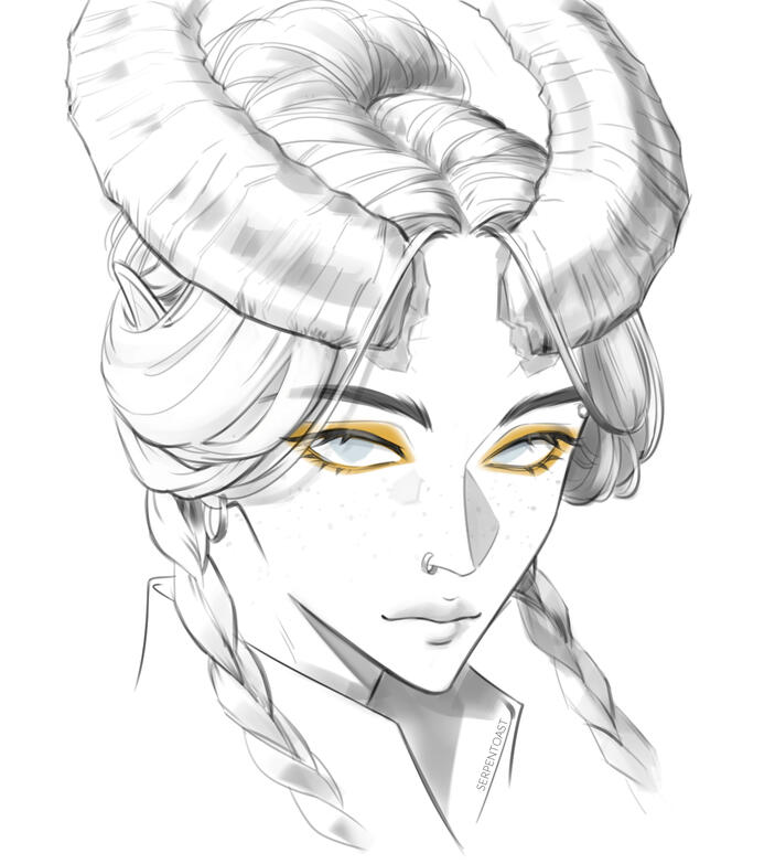 sketch headshot